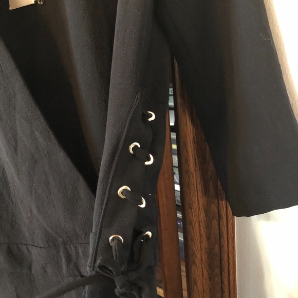 Ba&sh chiara black lace up side jumpsuit FINAL PRICE!! NO OFFERS CONSIDERED - Picture 6 of 9